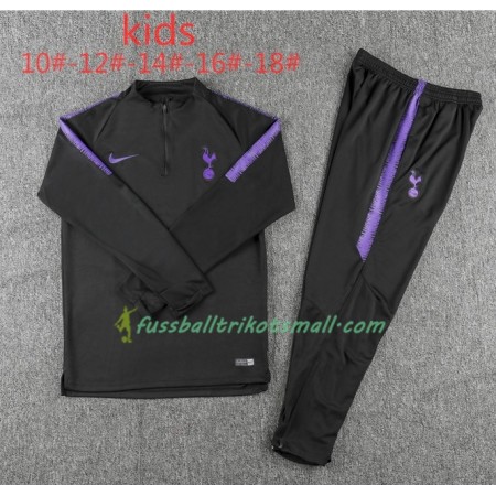 Tottenham Hotspur Kinder Sweatshirts Anzüge Schwarz 2018-2019